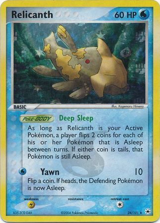 Relicanth - 24/101 - Reverse Holo - EN